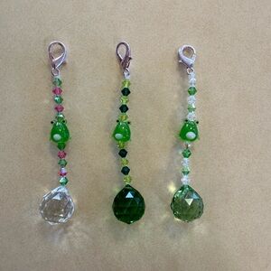 Handmade Frog Keychains